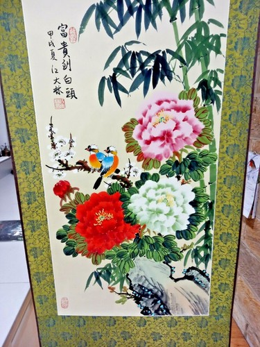 Chinese decorative scroll - decorative,