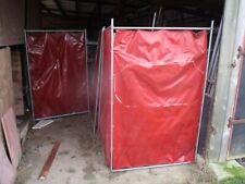 welding screen curtain X 3  1 Double and 2 Single
