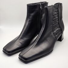 Gabor Darra Black Leather  [32318/010] Womens Ankle Boots UK Size 5. NEVER WARN!