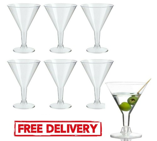Set plastic martini - of, 6