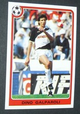 N°54 DINO GALPAROLI UDINESE ZEBRETTE FOOTBALL SUPER FOOTBALL 1985-1986 PANINI
