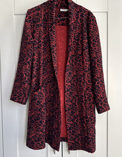 Adini Red And Blue Knit Long