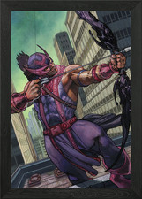 Hawkeye with Bow and Arrow