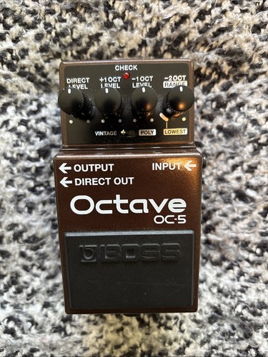 Boss octave pedal mint - -,