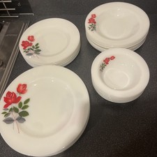 Set of 6 Vintage 60s Pyrex JAJ