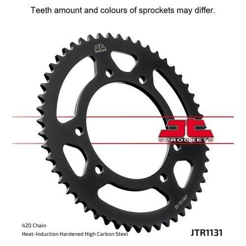 Steel rear sprocket teeth - jt,
