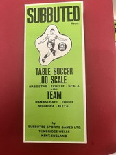 Vintage Subbuteo England Team