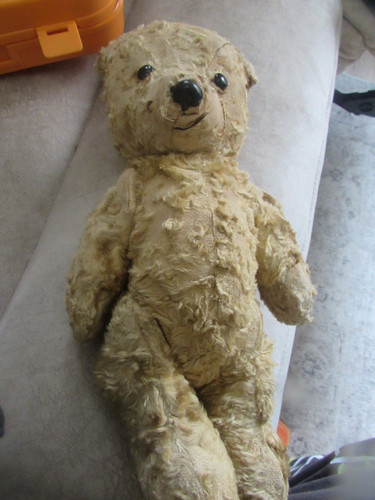 Antique vintage teddy bear - antique,