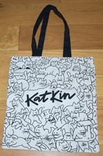 KAT KIN COTTON CANVAS TOTE BAG