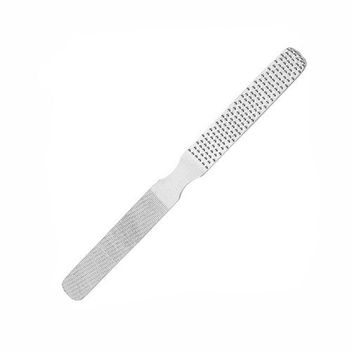 Stainless steel foot file rasp - steel,