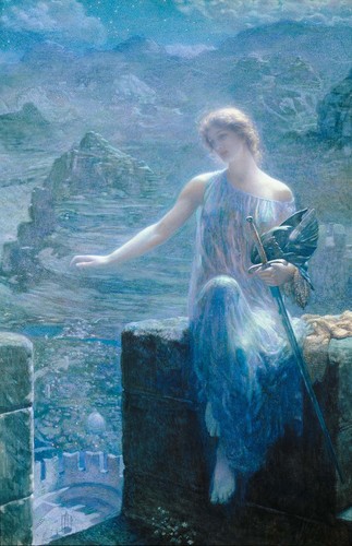 The valkyrie vigil art print - the,