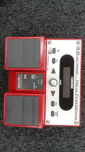 Boss vocal effector used - vocal, ve-20