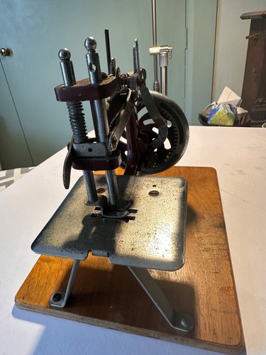 Vintage hand sewing machine