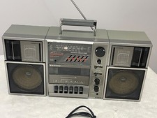 Vintage Sanyo M9835L Radio Cassette Player Boombox Stereo 4 Band