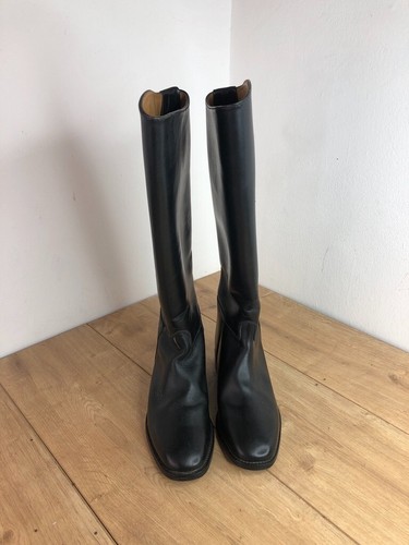 Regent black leather - leather, hunting