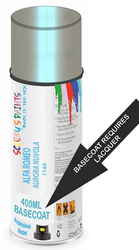 Basecoat aerosol for alfa - for,