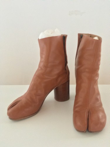 Margiela leather tabi - leather,
