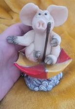 Piggin Weather Ornament Figure Been Glued