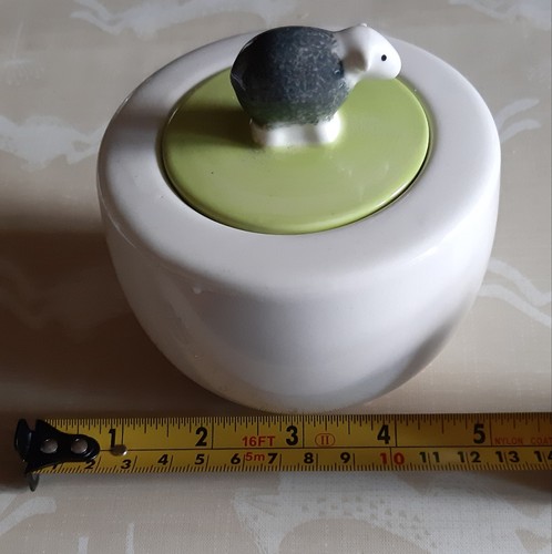 Herdy sheep sugar bowl with - sheep,