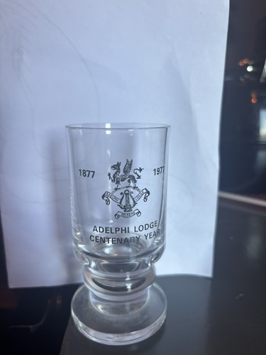Masonic crystal glass - crystal,