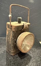 Vintage Metal Bicycle Bike Lamp Antique Collectable Torch Light