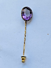 Antique Gold and Amethyst