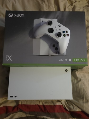 Xbox series console white - series,