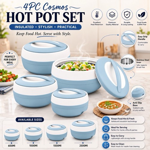 4pc cosmos hot - pot, set