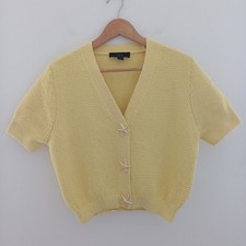 Zara Yellow Cardigan size