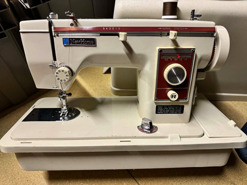 New home 539 electric sewing - home,