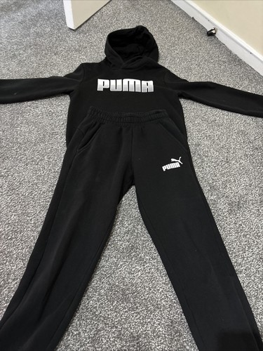 Black puma tracksuit age 14 - puma,