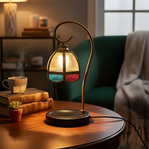Stained glass wax melt warmer - wax,