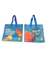 2 x LiDL Shopping Bag Insulated Cool Chill Fresh Frozen Food for 4 Hours 12kg