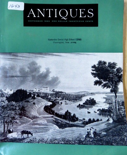 The magazine antiques sept - the,