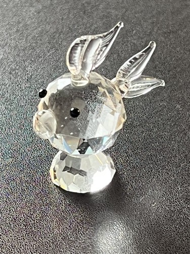 Glass fish ornament - fish, black