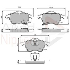 Brake Pads Set For Saab 9-5