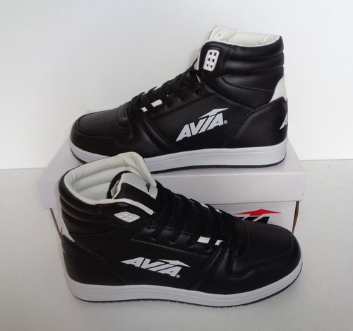 Avia mens black trainers mid - avia,