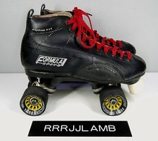 Pacer FORMULA SPEED ROLLER SKATES Black Quad Cruiser Sonic GTS Wheels Mens 8