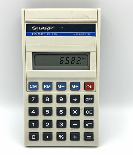 Vintage sharp elsi - mate, el-230