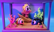 Tropical Fish With Aquarium