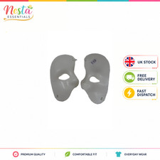 White Half Face Masquerade