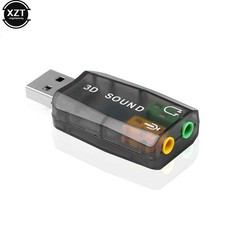 USB to 3.5mm Audio Adapter Mic