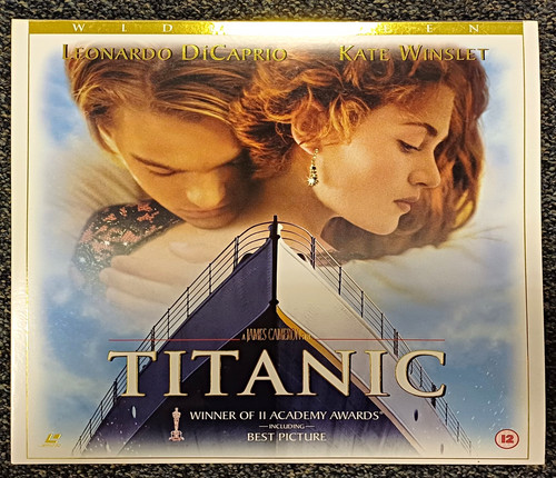 Titanic widescreen laserdisc - widescreen,