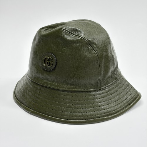 Gucci double leather bucket - gucci, g