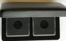 Lighthouse Nobile Quadrum case for 2 gold full half sovereigns with capsules