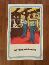 Vintage Guinness Tea Towel