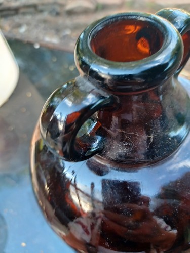 Vintage 1950s brown - 1950s, amber