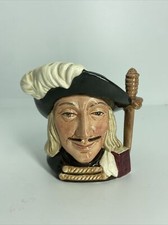 Royal Doulton Small Character Toby Jug Aramis One Of The Musketeers D6454
