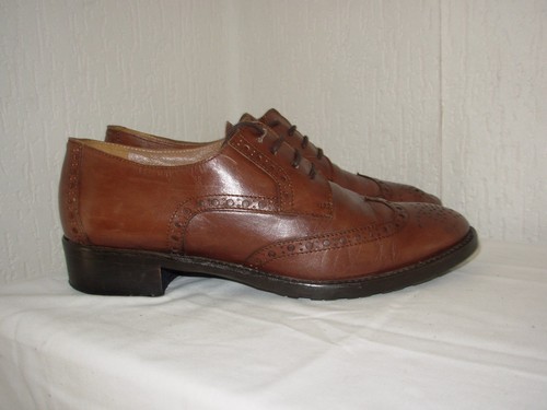 Salamander brown leather shoes - brown,