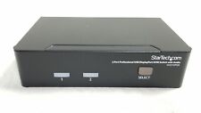 WITHOUT PSU!! Startech sv231dpua 2 Port Professional USB DisplayPort KVM Switch